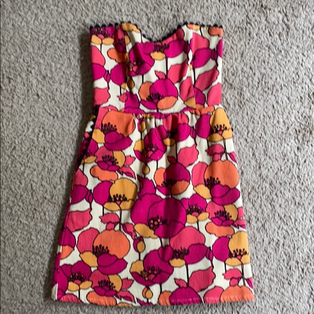 Judith March strapless dress
